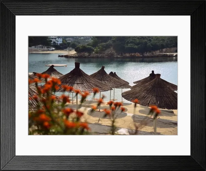 Framed Print : Crystal clear waters with sandy beaches and secluded bays Framed Print : Crystal clear waters with sandy beaches and secluded bays