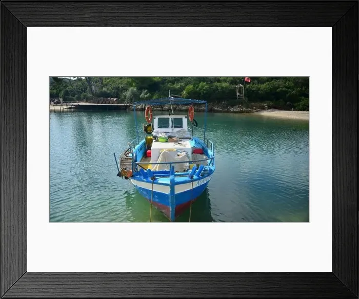 Framed Print : Crystal clear waters with sandy beaches and secluded bays Framed Print : Crystal clear waters with sandy beaches and secluded bays