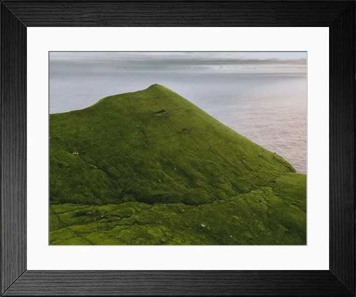 Framed Print : Trøllanes Landscape on the island of Kalsoy in the Faroe Islands Framed Print : Trøllanes Landscape on the island of Kalsoy in the Faroe Islands