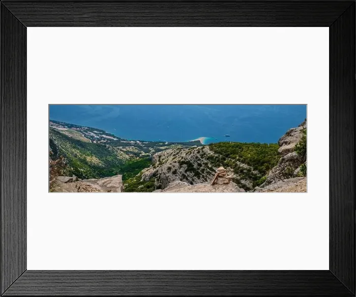 Framed Print : An unusual view of popular summer tourist destination Zlatni Rat on the island of Brac in Croatia Framed Print : An unusual view of popular summer tourist destination Zlatni Rat on the island of Brac in Croatia