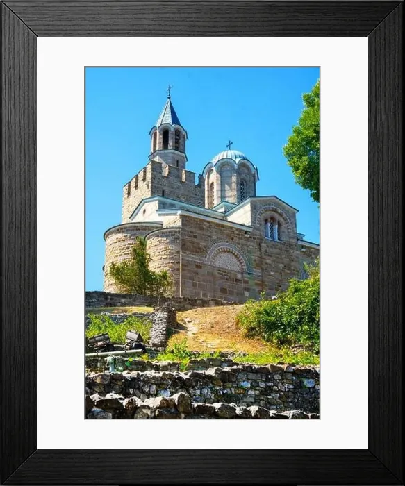 Framed Print : Church in Tsarevets castle. city of Veliko Tarnovo. Bulgaria Framed Print : Church in Tsarevets castle. city of Veliko Tarnovo. Bulgaria