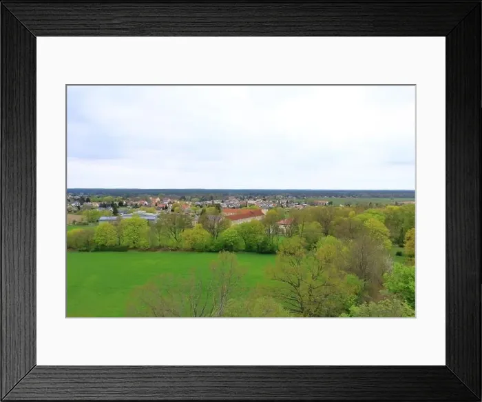 Framed Print : Arial Photo of the landscape in Germany in Joachimsthal, Brandenburg (from the Biorama-Projekt Tower) Framed Print : Arial Photo of the landscape in Germany in Joachimsthal, Brandenburg (from the Biorama-Projekt Tower)