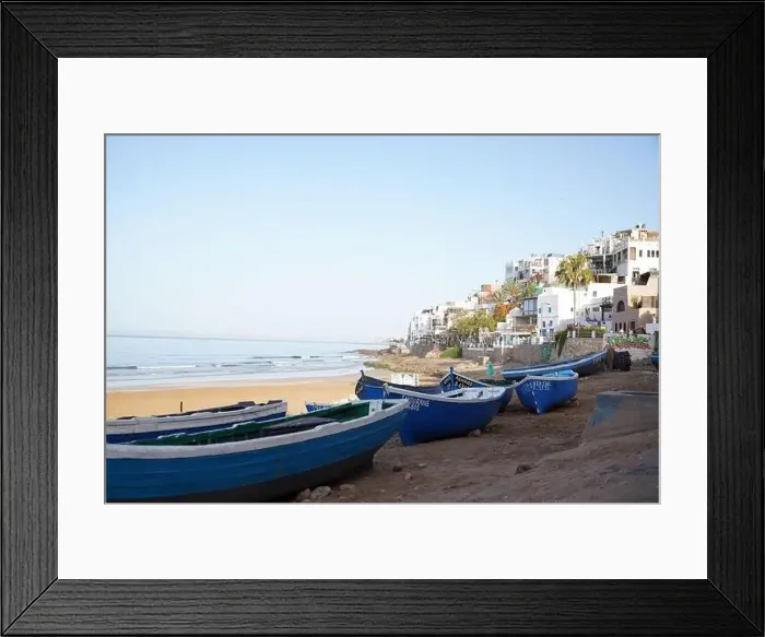 Framed Print : Taghazout Village Framed Print : Taghazout Village