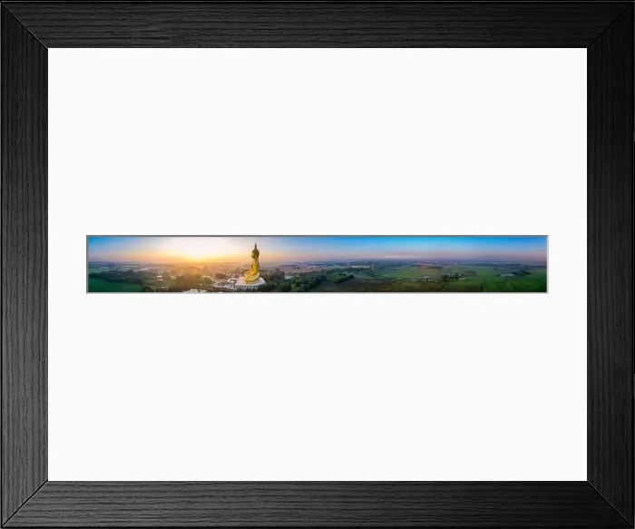 Framed Print : Big Buddha during sunset at Wat Muang in Ang Thong, Thailand Framed Print : Big Buddha during sunset at Wat Muang in Ang Thong, Thailand