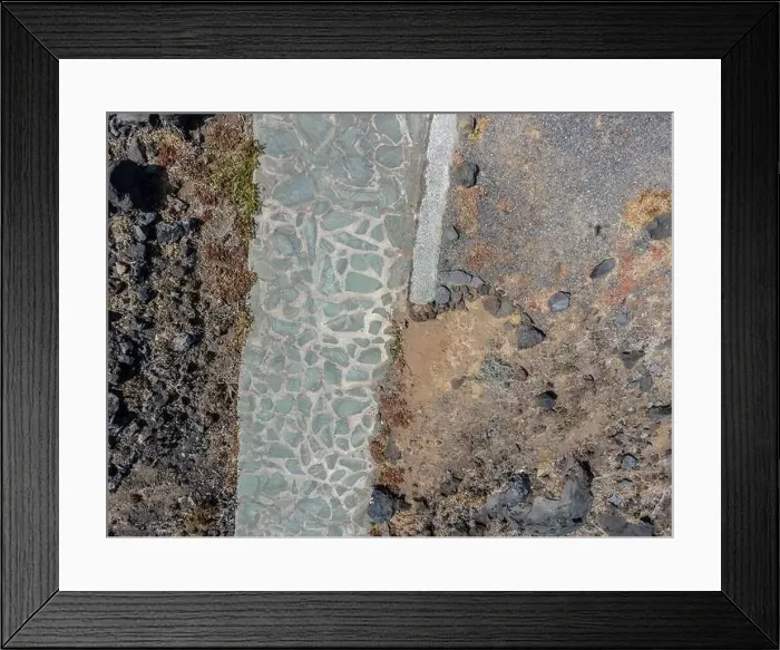 Framed Print : aerial drone flight over the beautiful canary island el hierro in spain in summer Framed Print : aerial drone flight over the beautiful canary island el hierro in spain in summer