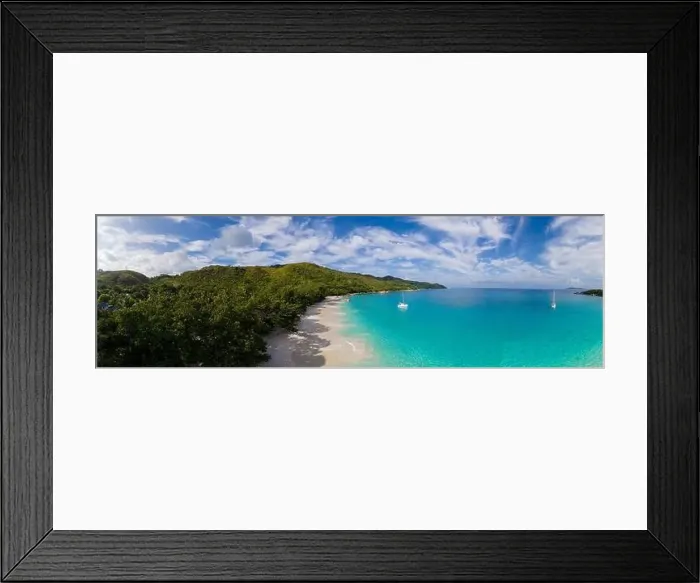 Framed Print : Praslin Seychelles tropical island with withe beaches and palm trees Framed Print : Praslin Seychelles tropical island with withe beaches and palm trees