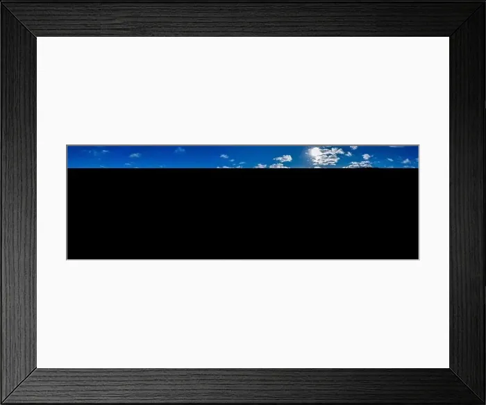 Framed Print : 360 wide angle drone shot of seascape and landscape Framed Print : 360 wide angle drone shot of seascape and landscape