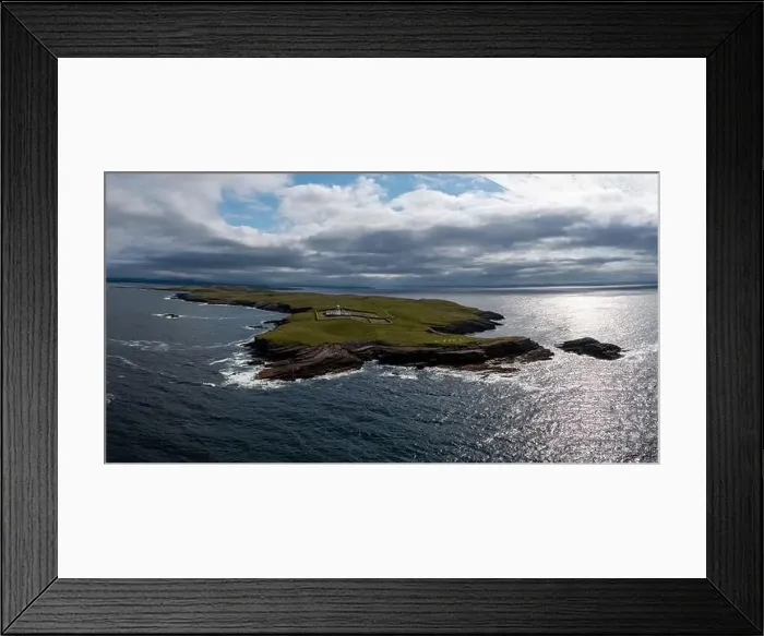 Framed Print : A drone panorama landscape of St. John's Point and the lighthouse in Donegal Bay in the northwest of Ireland Framed Print : A drone panorama landscape of St. John's Point and the lighthouse in Donegal Bay in the northwest of Ireland