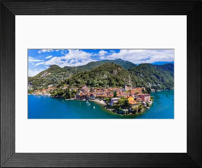 Framed Print : One of the most beautiful lakes of Italy - Lago di Como Framed Print : One of the most beautiful lakes of Italy - Lago di Como