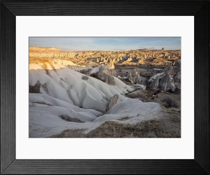 Framed Print : Rock formations in Cappadocia Valley near Goreme, Turkey Framed Print : Rock formations in Cappadocia Valley near Goreme, Turkey