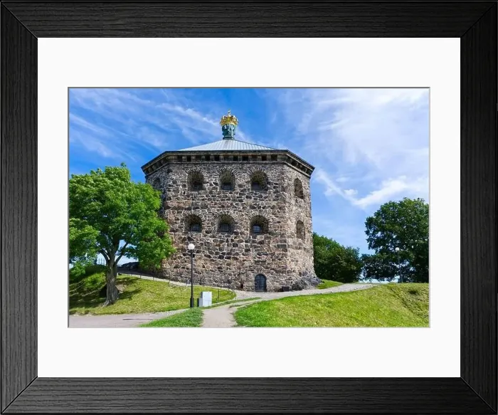 Framed Print : Gothenburg “Göteborg tower Skansen Kronan in Haga city part aerial view Framed Print : Gothenburg “Göteborg tower Skansen Kronan in Haga city part aerial view