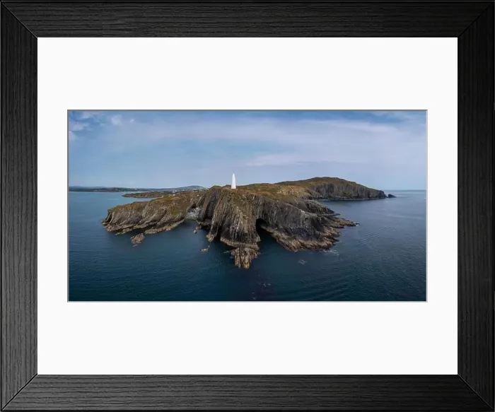 Framed Print : panorama landscape view of the Baltimore Beacon and entrance to Baltimore Harbor in West Cork Framed Print : panorama landscape view of the Baltimore Beacon and entrance to Baltimore Harbor in West Cork