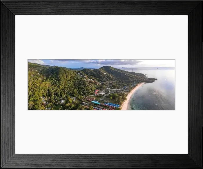 Framed Print : Haad Yao beach in koh Phangan, Surat Thani, Thailand Framed Print : Haad Yao beach in koh Phangan, Surat Thani, Thailand
