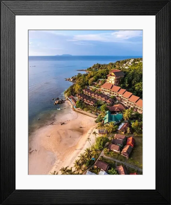 Framed Print : Haad Yao beach in koh Phangan, Surat Thani, Thailand Framed Print : Haad Yao beach in koh Phangan, Surat Thani, Thailand