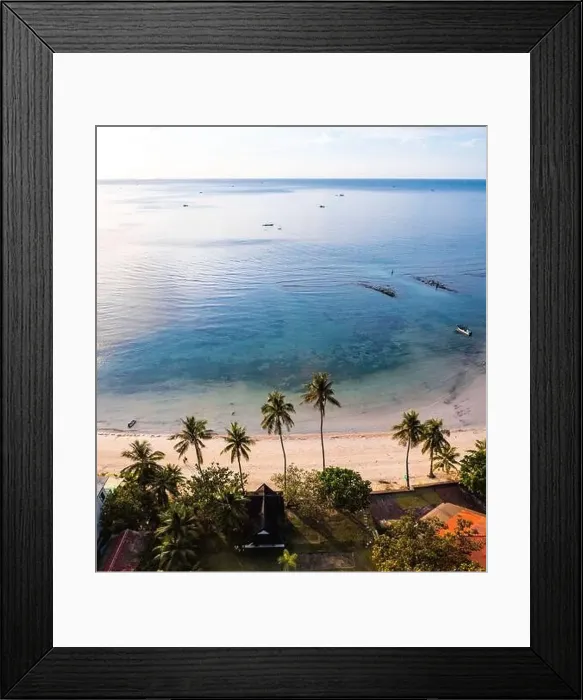 Framed Print : Haad Yao beach in koh Phangan, Surat Thani, Thailand Framed Print : Haad Yao beach in koh Phangan, Surat Thani, Thailand