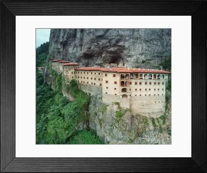 Framed Print : Sumela Monastery in Turkey Framed Print : Sumela Monastery in Turkey