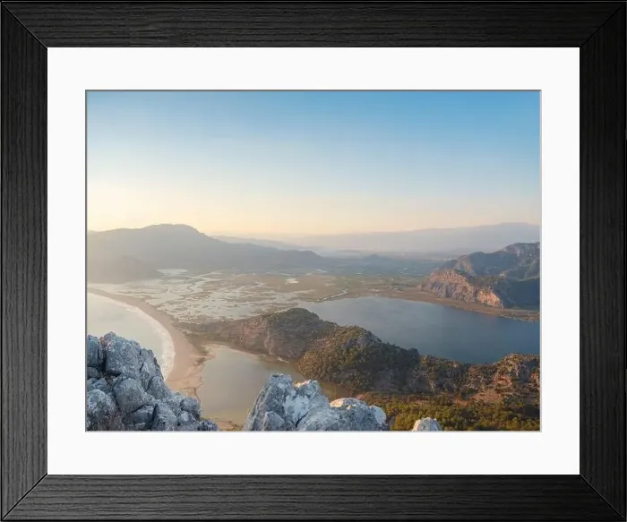 Framed Print : Travel to Best touristic destination, viewpoint over Dalyan. Iztuzu Beach Drone Photo, Aegean Sea, Dalyan Mugla Turkey Framed Print : Travel to Best touristic destination, viewpoint over Dalyan. Iztuzu Beach Drone Photo, Aegean Sea, Dalyan Mugla Turkey