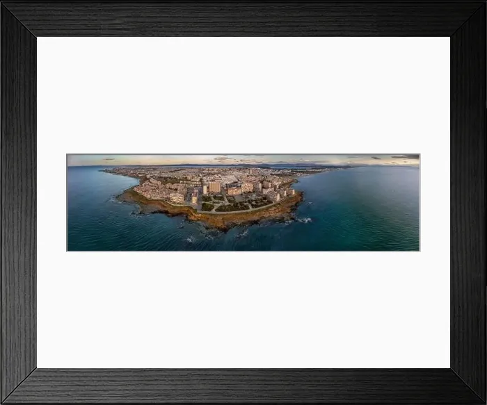Framed Print : Aerial view of Cabo Cervera in Torrevieja, Alicante Framed Print : Aerial view of Cabo Cervera in Torrevieja, Alicante