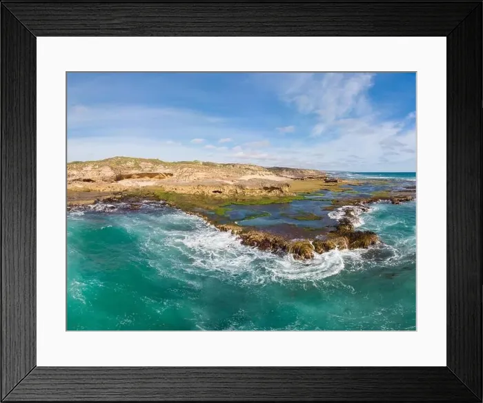 Framed Print : Aerial View of Point Nepean Australia Framed Print : Aerial View of Point Nepean Australia