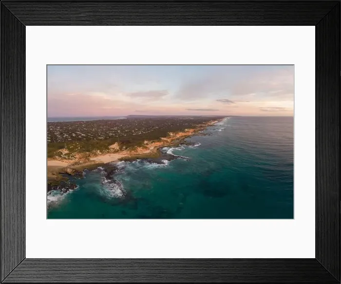 Framed Print : Aerial View of Point Nepean Australia Framed Print : Aerial View of Point Nepean Australia