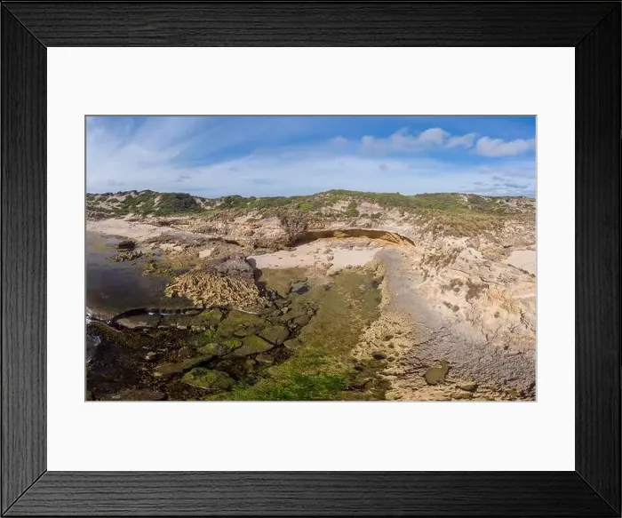 Framed Print : Aerial View of Point Nepean Australia Framed Print : Aerial View of Point Nepean Australia