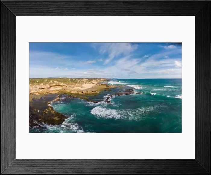Framed Print : Aerial View of Point Nepean Australia Framed Print : Aerial View of Point Nepean Australia