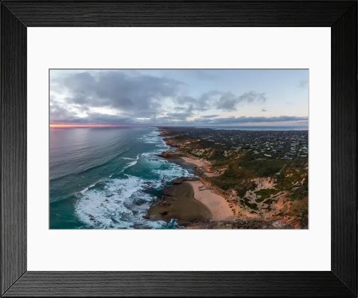 Framed Print : Aerial View of Point Nepean in Australia Framed Print : Aerial View of Point Nepean in Australia