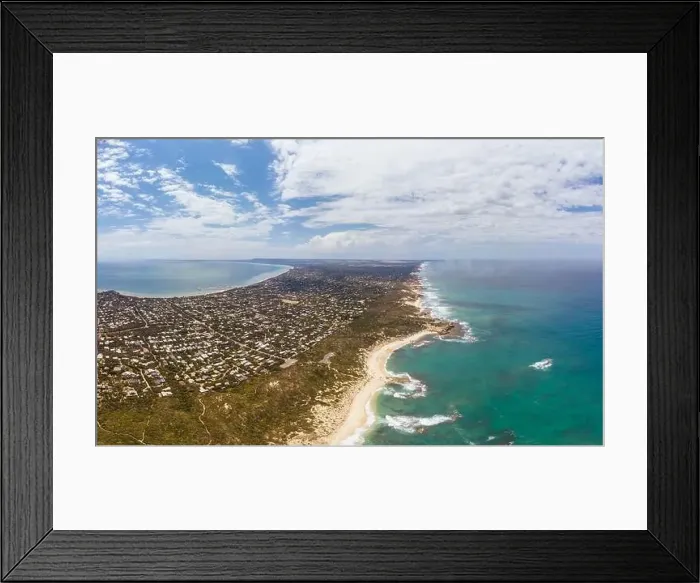 Framed Print : Aerial View of Point Nepean Australia Framed Print : Aerial View of Point Nepean Australia