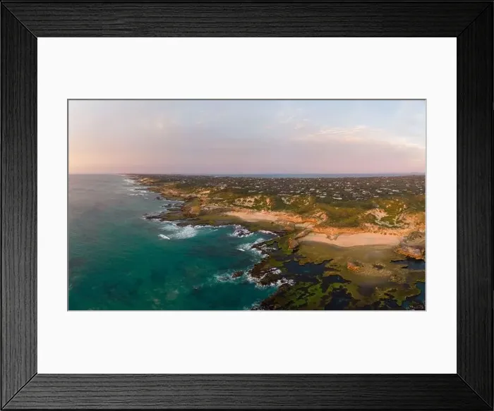 Framed Print : Aerial View of Point Nepean Australia Framed Print : Aerial View of Point Nepean Australia