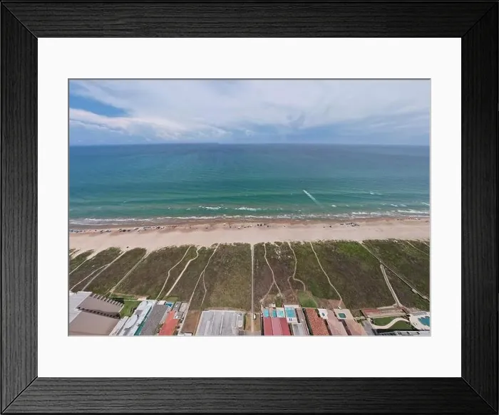 Framed Print : South Padre Island Beach Framed Print : South Padre Island Beach