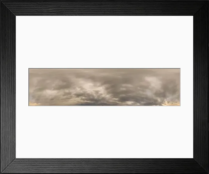 Framed Print : Sky panorama before rain with heavy Cumulonimbus clouds Framed Print : Sky panorama before rain with heavy Cumulonimbus clouds