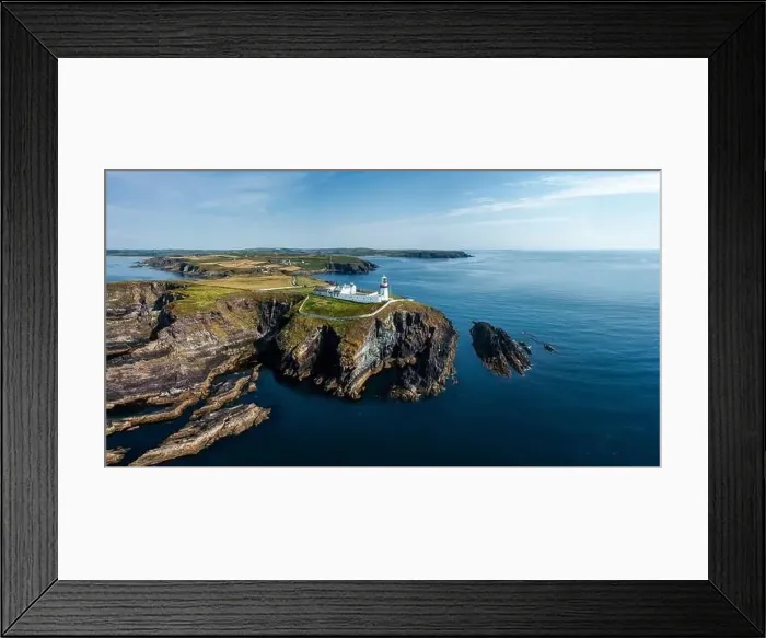 Framed Print : A view of the Galley Head Lighthouse in County Cork Framed Print : A view of the Galley Head Lighthouse in County Cork