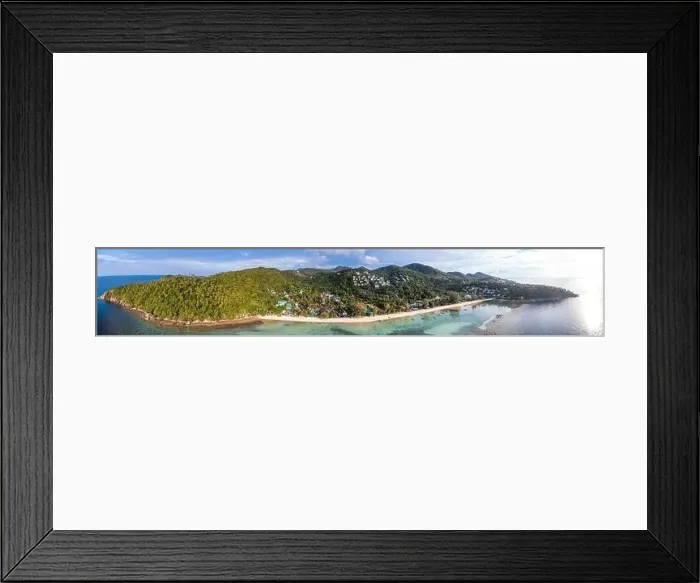 Framed Print : Salad beach or Haad Salad in Koh Phangan, Thailand Framed Print : Salad beach or Haad Salad in Koh Phangan, Thailand