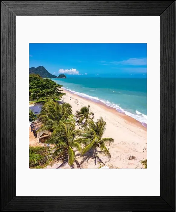 Framed Print : Hat Khanom beach in Mu Koh Thale Tai National Park, in Nakhon Si Thammarat, Thailand Framed Print : Hat Khanom beach in Mu Koh Thale Tai National Park, in Nakhon Si Thammarat, Thailand