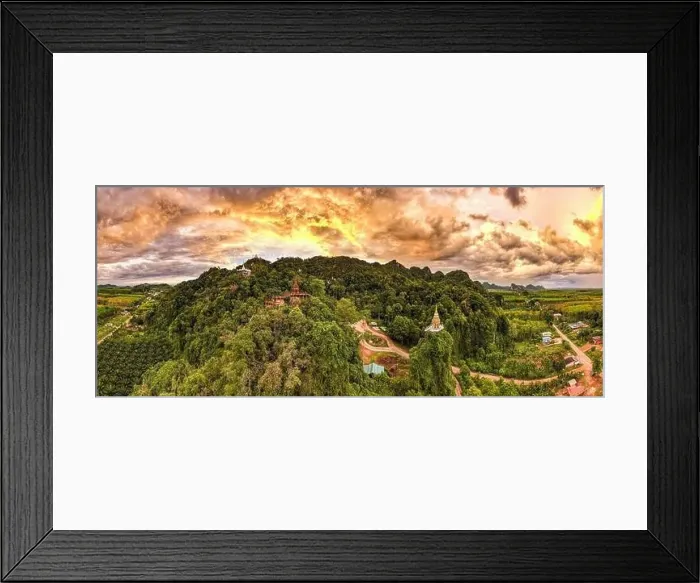 Framed Print : Thamma Park or Dharma park Ban Khao Na Nai, temple complex in Surat Thani, Thailand Framed Print : Thamma Park or Dharma park Ban Khao Na Nai, temple complex in Surat Thani, Thailand