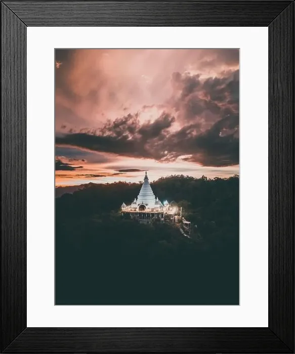 Framed Print : Thamma Park or Dharma park Ban Khao Na Nai, temple complex in Surat Thani, Thailand Framed Print : Thamma Park or Dharma park Ban Khao Na Nai, temple complex in Surat Thani, Thailand