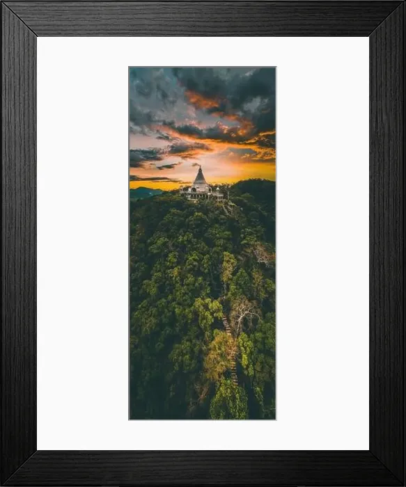 Framed Print : Thamma Park or Dharma park Ban Khao Na Nai, temple complex in Surat Thani, Thailand Framed Print : Thamma Park or Dharma park Ban Khao Na Nai, temple complex in Surat Thani, Thailand