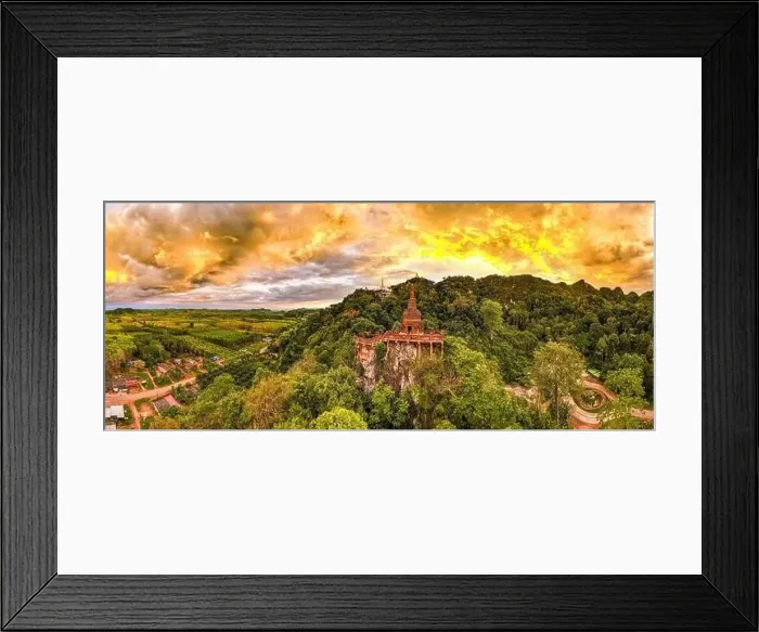 Framed Print : Thamma Park or Dharma park Ban Khao Na Nai, temple complex in Surat Thani, Thailand Framed Print : Thamma Park or Dharma park Ban Khao Na Nai, temple complex in Surat Thani, Thailand
