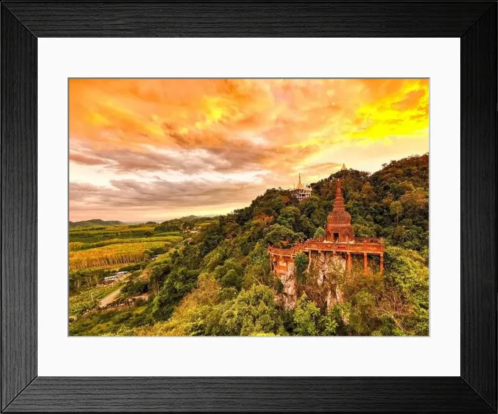 Framed Print : Thamma Park or Dharma park Ban Khao Na Nai, temple complex in Surat Thani, Thailand Framed Print : Thamma Park or Dharma park Ban Khao Na Nai, temple complex in Surat Thani, Thailand