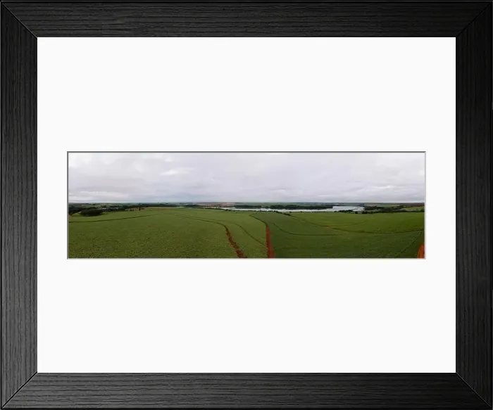 Framed Print : Sugarcane plantation near the Tiete River - dorne view Framed Print : Sugarcane plantation near the Tiete River - dorne view
