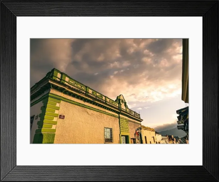 Framed Print : san Cristobal de la casas Chiapas mexico travel holiday destination Framed Print : san Cristobal de la casas Chiapas mexico travel holiday destination