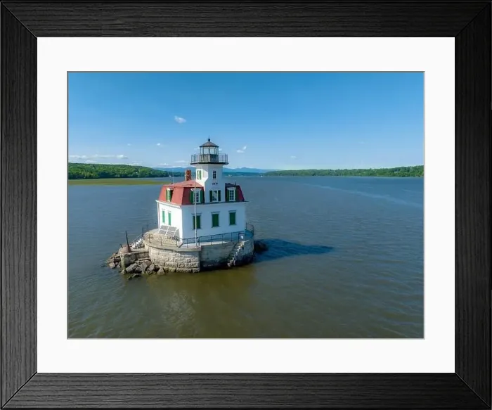 Framed Print : hudson, esopus meadows, lighthouse Framed Print : hudson, esopus meadows, lighthouse