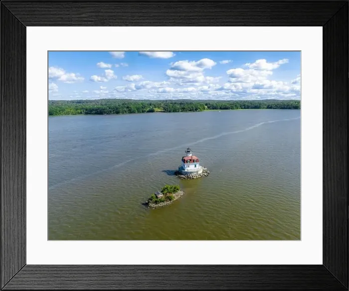 Framed Print : hudson, esopus meadows, lighthouse Framed Print : hudson, esopus meadows, lighthouse