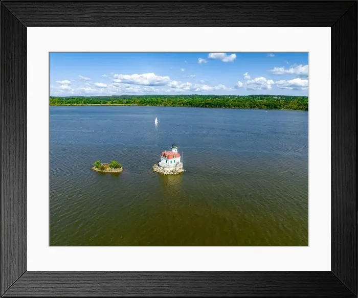 Framed Print : hudson, esopus meadows, lighthouse Framed Print : hudson, esopus meadows, lighthouse