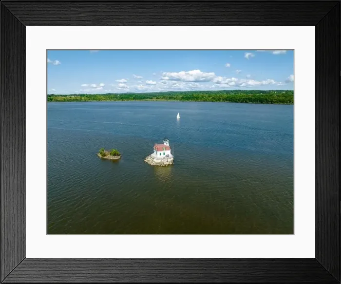 Framed Print : hudson, esopus meadows, lighthouse Framed Print : hudson, esopus meadows, lighthouse