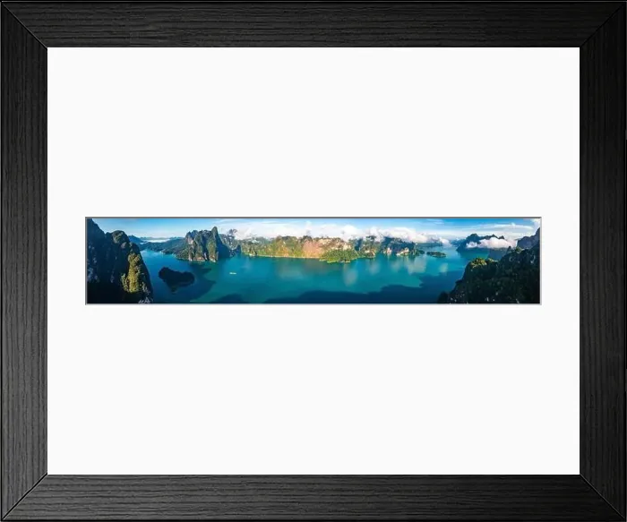 Framed Print : Aerial view of Khao Sok national park Cheow Lan Dam lake in Surat Thani, Thailand Framed Print : Aerial view of Khao Sok national park Cheow Lan Dam lake in Surat Thani, Thailand
