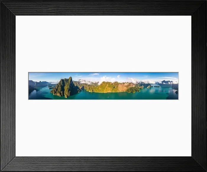 Framed Print : Aerial view of Khao Sok national park Cheow Lan Dam lake in Surat Thani, Thailand Framed Print : Aerial view of Khao Sok national park Cheow Lan Dam lake in Surat Thani, Thailand