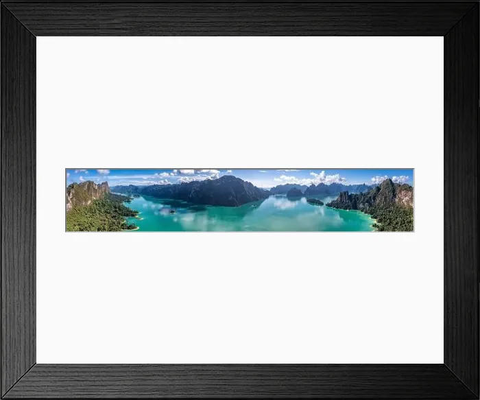 Framed Print : Aerial view of Khao Sok national park Cheow Lan Dam lake in Surat Thani, Thailand Framed Print : Aerial view of Khao Sok national park Cheow Lan Dam lake in Surat Thani, Thailand