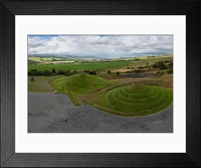 Framed Print : An aerial view of Andromeda and Milky Way in the Crawick Multiverse in Dumfries and Galloway Framed Print : An aerial view of Andromeda and Milky Way in the Crawick Multiverse in Dumfries and Galloway