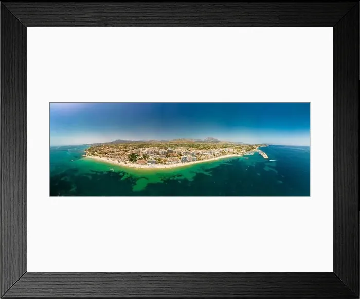 Framed Print : Aerial drone view of La Vila Joiosa Villajoyosa, Province of Alicante, Costa Blanca, Spain Framed Print : Aerial drone view of La Vila Joiosa Villajoyosa, Province of Alicante, Costa Blanca, Spain